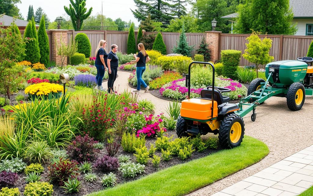 Increasing landscaping business value